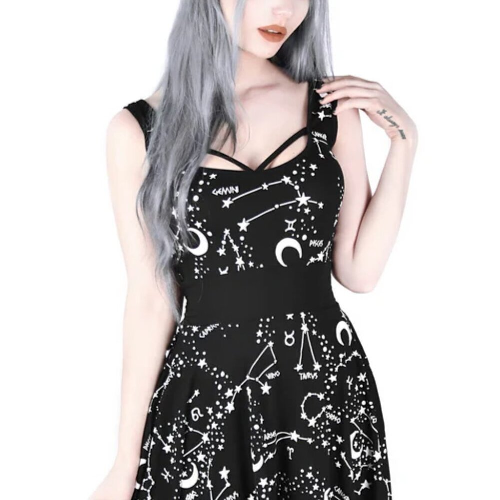 MILKY WAY SKATER DRESS